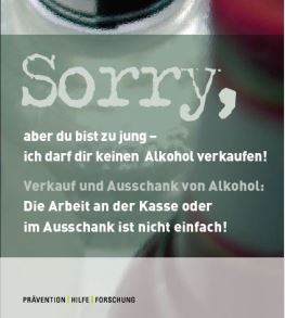 Broschüre "Sorry" von Sucht Schweiz